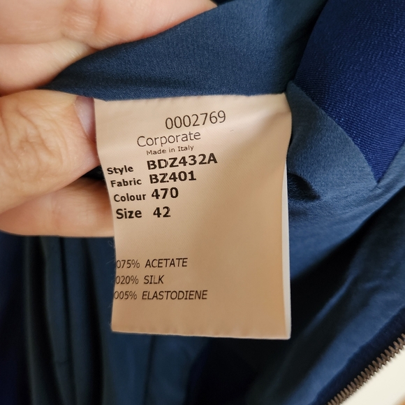 Antonio Berardi Elegant Blue Dress - Picture 6 of 7